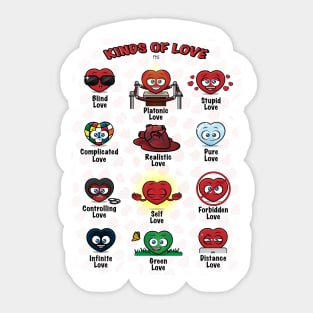 Kinds of Love Sticker